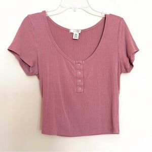 ♦️Bozzolo Women’s Ribbed Cropped Top